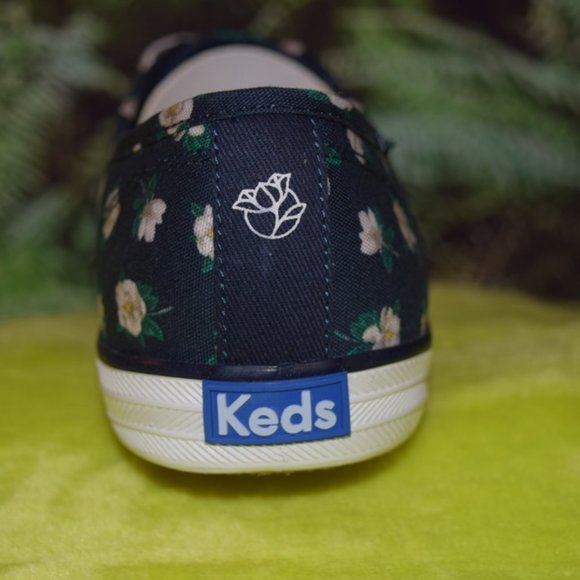 Draper James X Keds Navy Magnolia Sneaker 8 - Picture 6 of 10